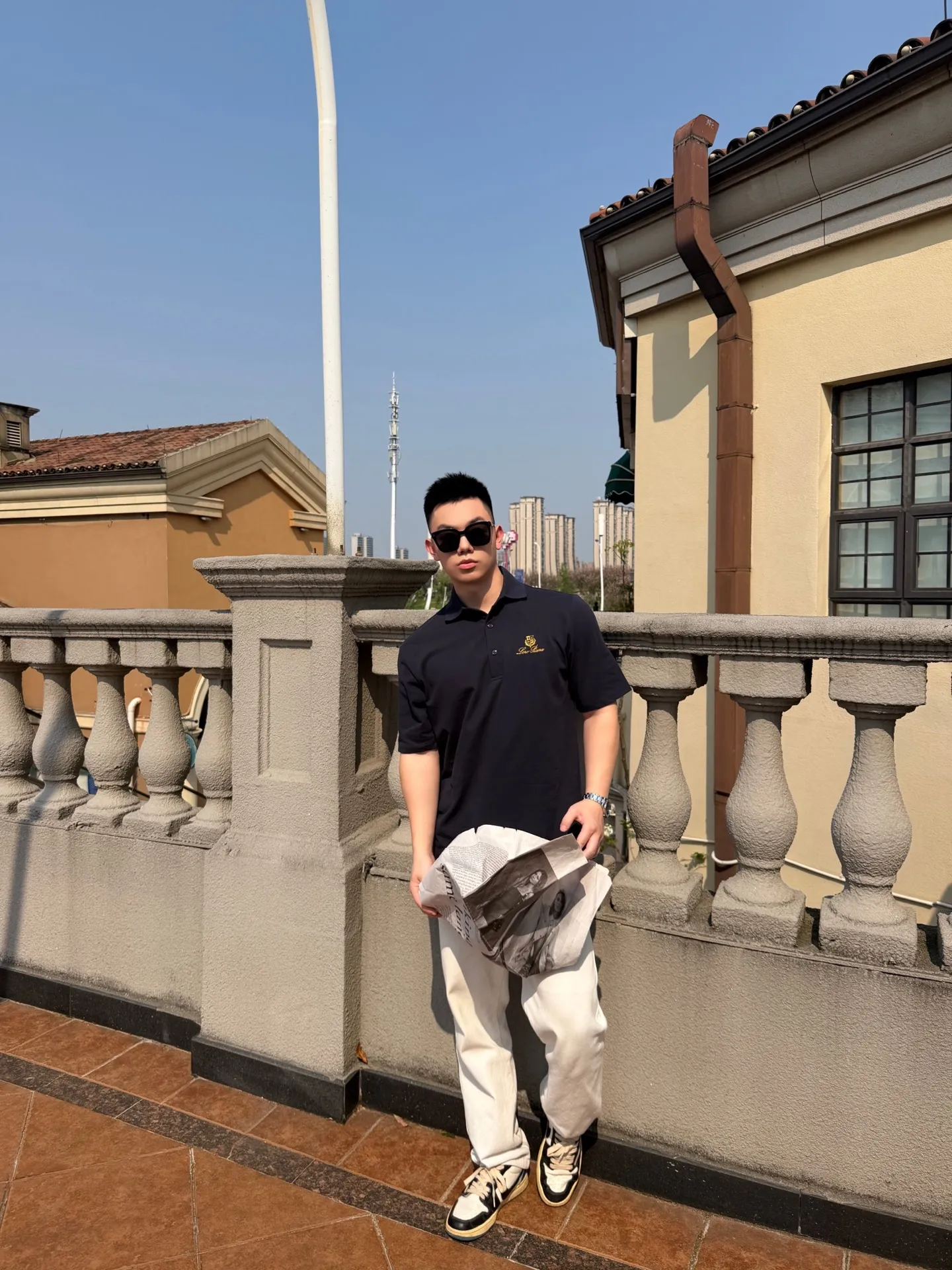 【 】Loro Piana Polo （Blue）